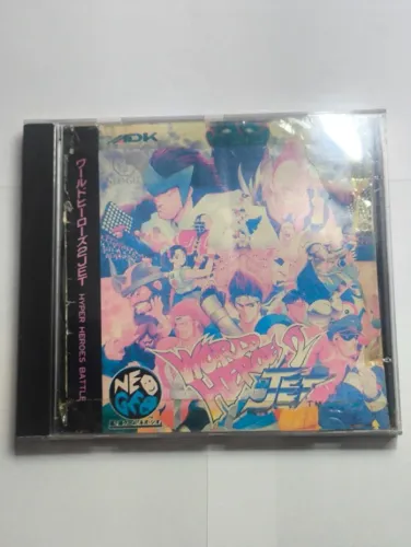 Jogo Original Neo Geo CD - World Hearoes 2 Jet