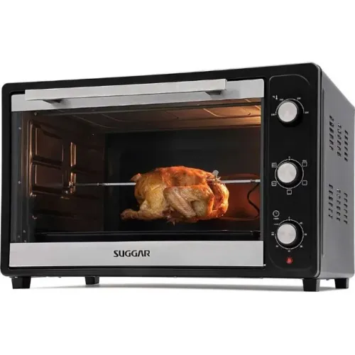 Forno Elétrico 66L com espeto Girátorio Dividimos Em Até 10x Sem Juros