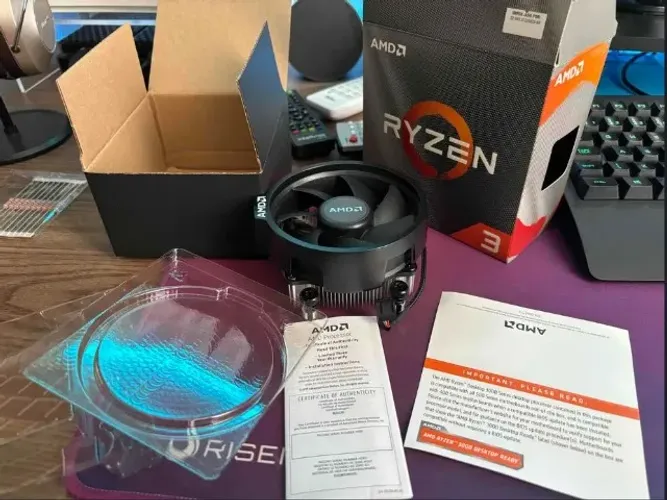 Processador AMD Ryzen 3 3100, 4-Core, 8-Threads, 3.6Ghz (3.9Ghz Turbo), Cache 18MB, AM4
