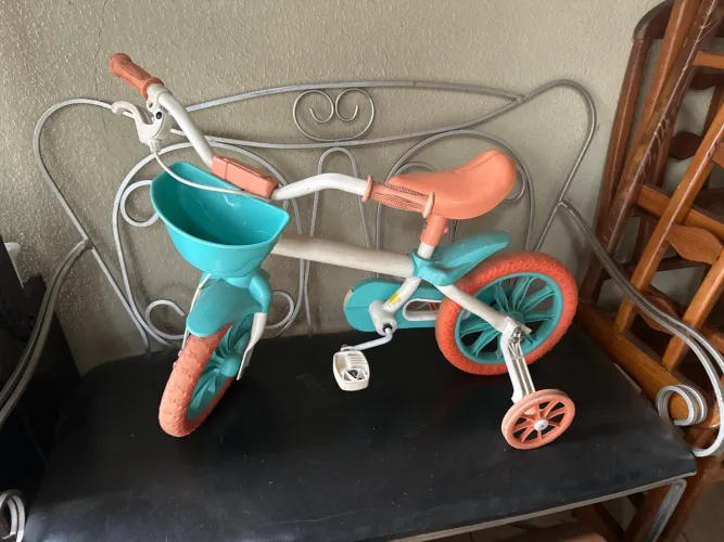 Bicicleta Sea Feminina Aro 12 Nathor Multico