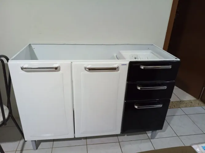 Balcão de cozinha Itatiaia para pia - 1,20