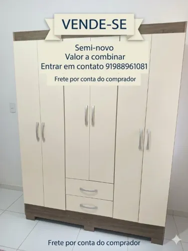 Roupeiro semi-novo