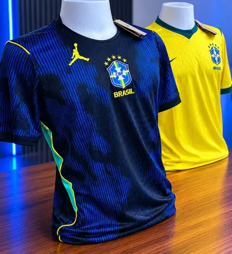 Camisa do Brasil Azul GG