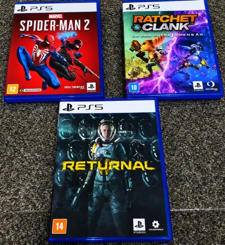 3 Jogos De Ps5