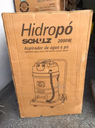 Aspirador De Pó E Líquido Hidropó 2000 watts Schulz - Dimensões (CxLxA): 55x54x85cm