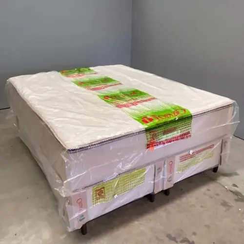 Cama Box King Casal Nova - Ainda Embalada no Plástico