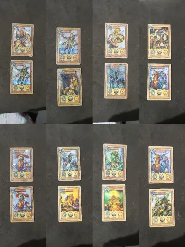 65 cartas Mythomania Elma Chips Originais!