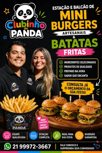 Estação de Mini Burgers!
