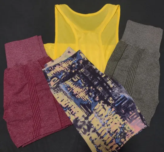 Kit Academia (3 Shorts + 1Regata)