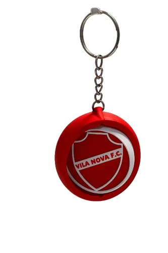 Chaveiro Giratorio Time Vila Nova F.c - Em 3d