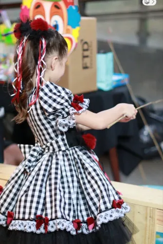 Vestido festa junina infantil
