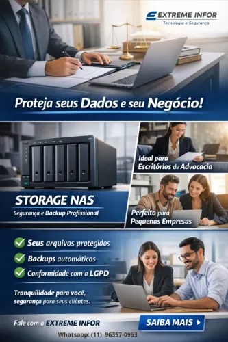 StorageNas Proteção de Dados e Segurança