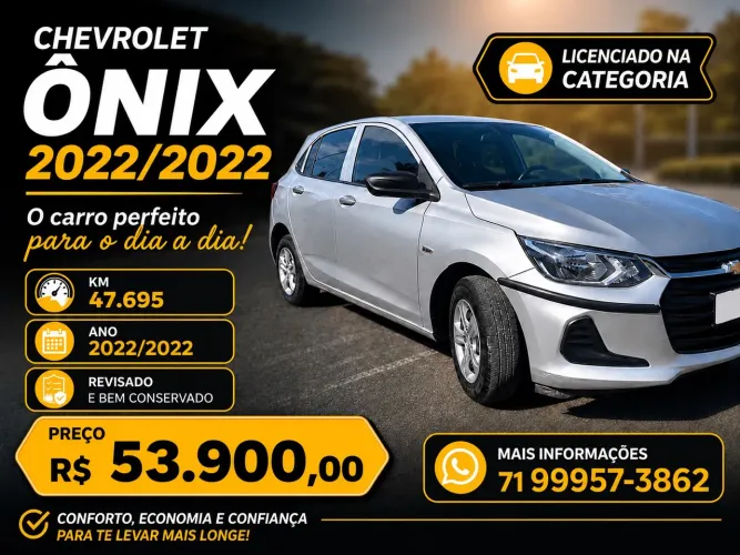 Chevrolet Onix Hatch 1.0 12V Flex Mec. 4P 2022