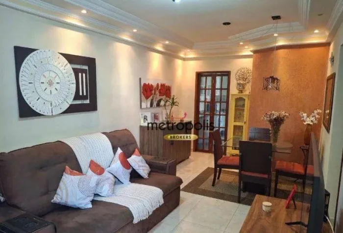 Apartamento com 2 dormitórios à venda, 80 m² por R$ 799.000,00 - Nova Gerti - São Caetano