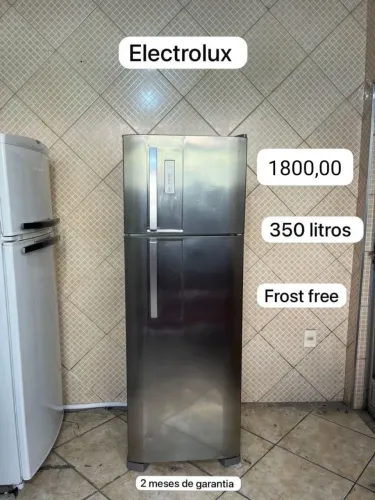 Geladeira Eletrolux inox 350 litros