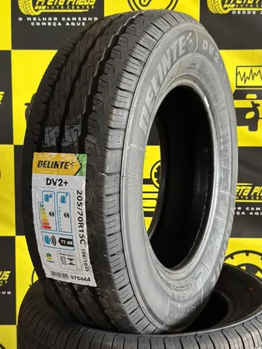 PNEU 205/70R15C DELINTE - NOVO ORIGINAL CARGA