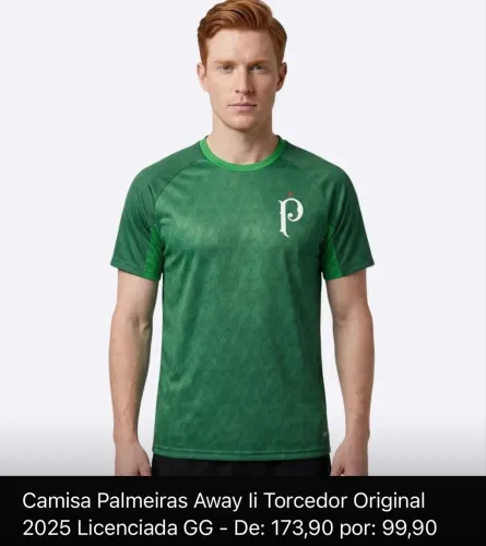 Camisa Palmeiras oficial