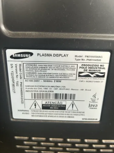 Placas TV Samsung PN51H4500
