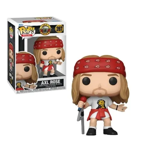 Funko Pop! Rocks -  Guns N' Roses - Axl Rose (1992) with Chase (Styles May Vary) Novo na C