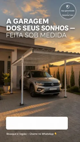 Garagem para carro valor de lançamento
