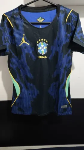 Camisa Feminina Brasil II 2026  - Azul