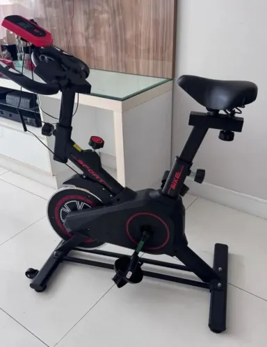 Bicicleta Bike Ergometrica Spinning Profissional 120kg (LEIA DESCRIÇÃO!)
