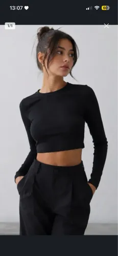 Blusa Zara Manga Longa