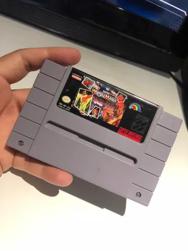 WWF Super Wrestlemana Super Nintendo Original
