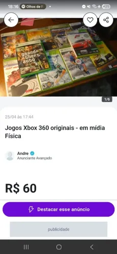 3 jogos Xbox 360 originais