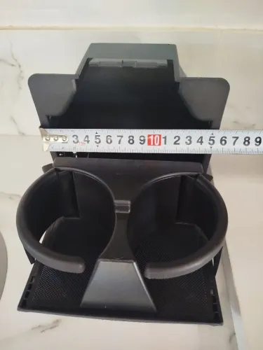 Porta copo traseiro console central