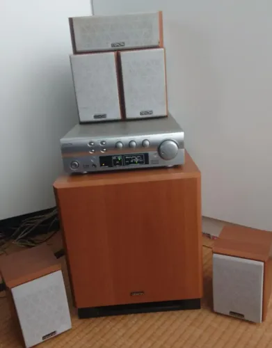 Receiver denon 5.1 canais japonês