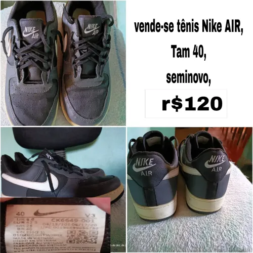 Tênis Nike AIR original tamanho 40 seminovo r$120(valor final)