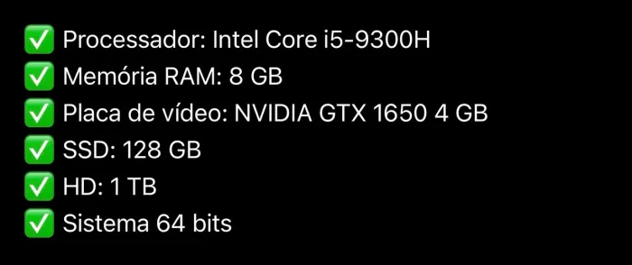 Notebook Acer nitro 5