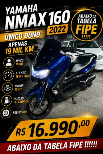 Yamaha NMAX 160 2022 ABAIXO DA TABELA FIPE!!!!