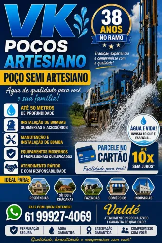 Poço Semi artesiano 