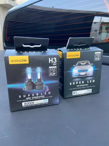 Lâmpada Led H1 e H3