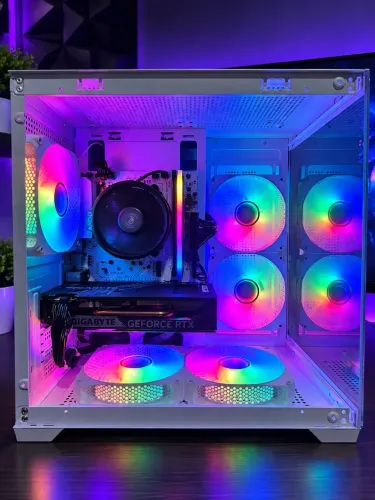 PC Gamer Ryzen 5 5500+ RTX 5050 8GB + 16GB DDR4 + SSD 512GB + Fonte 600W