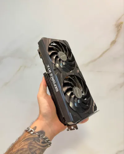 Placa de vídeo RTX 3070 8Gb Galax Dual (Aceitamos trocas)