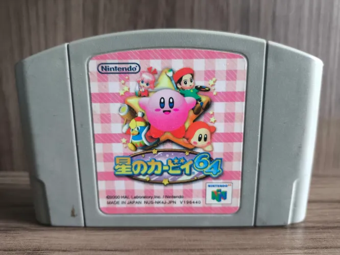 Jogo Nintendo 64 Kirby original japonês