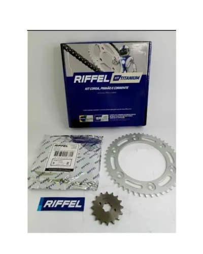 Kit relação Bros 160 XRE 190 Original Riffel
