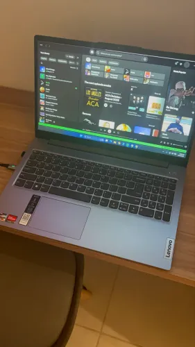 1. Título Lenovo IdeaPad Slim 3 15,3? Ryzen 7 Série 5000 - Perfeito Estado