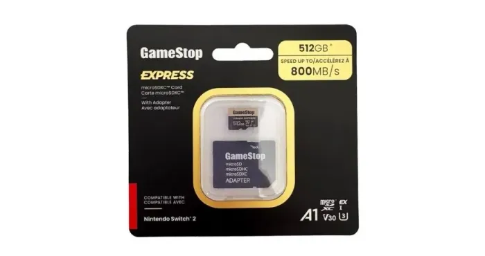 Micro Sd Express Gamestop 512gb Nintendo Switch 2