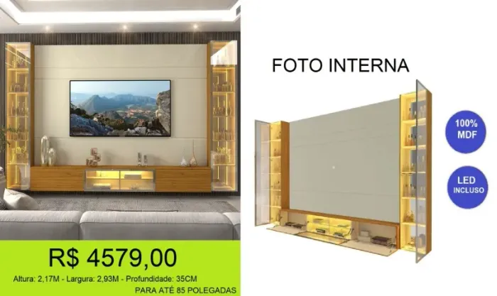 Home gigante - Parcelamos sem juros!