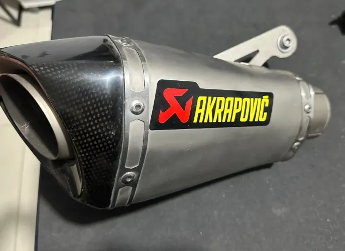 Ponteira Escapamento Akrapovic Titanium BMW S1000rr 2010 a 2014