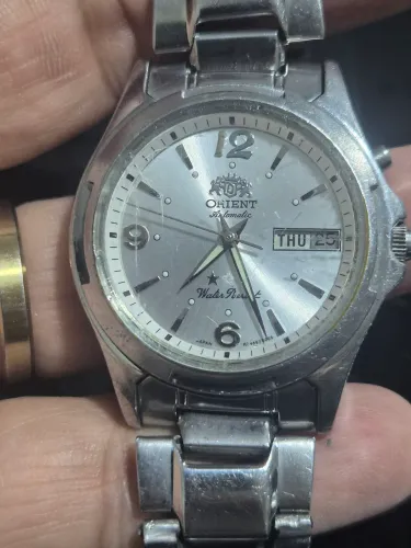 Relógio ORIENT 3 ESTRELAS AUTOMÁTICO   469SS005   PRATA    -    REVISADO