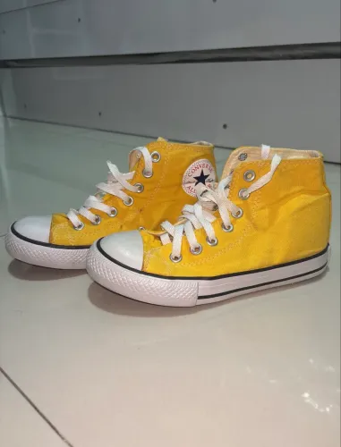 tenis all star converse amarelo tam 36