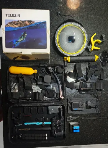 Kit Completo GoPro HERO 10 Black<br><br>Acessórios