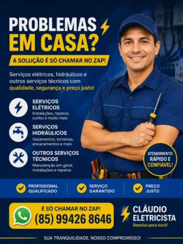 Cláudio eletricista!