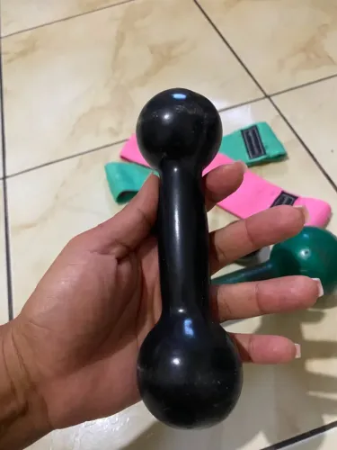 Peso de 1kg e 4 kg / Elástico para Treino