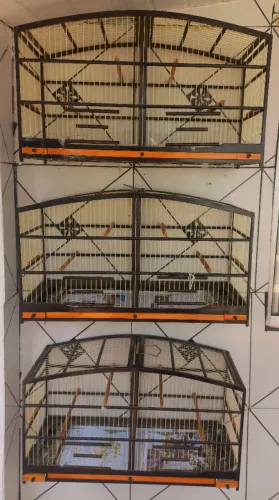 Gaiola de reprodução malha fina 